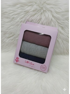 Lolitam Lingerie Hb Comfort Kadın Pamuklu Bato Fitilli Külot 3’lü Set – Konfor ve Şıklık