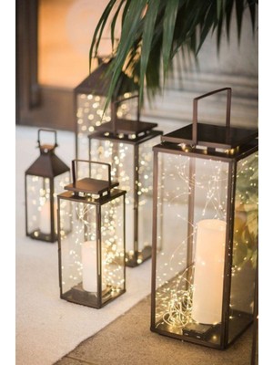 Allians Günışığı Sarı LED Dekoratif Işık 3m, Peri LED Aydınlatma, Şık ve Parlak