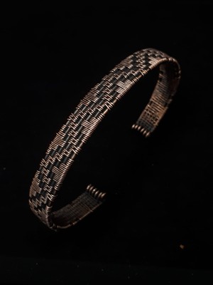 Assos - Saf Bakır El Yapımı Örme Bileklik