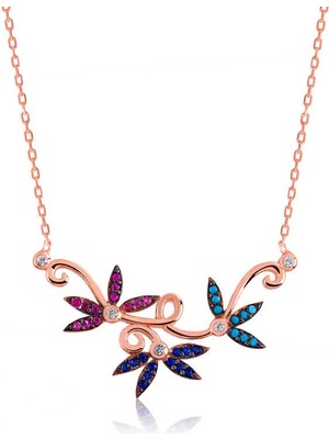 Bazarhane Gümüş Sevgi Dalı Bayan Kolye