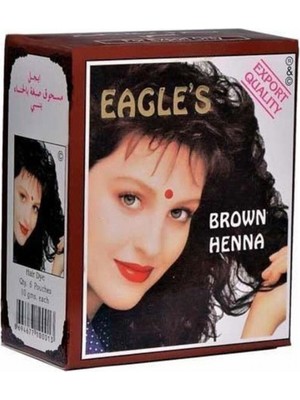 Nk Organik Hint Kınası Kahve 6lı Paket