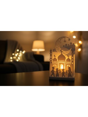 Allians El Yapımı Dekoratif Ramazan Feneri, Şık ve Geleneksel Tasarım