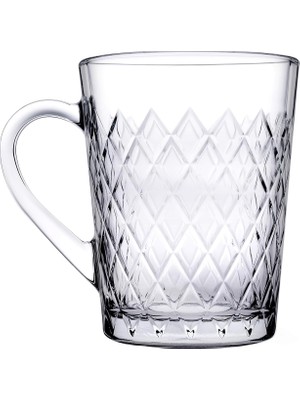 Braventa Collection Paşabahçe Ruby Fıncan/kupa 265 cc 6'lı Hediyelik Kutu