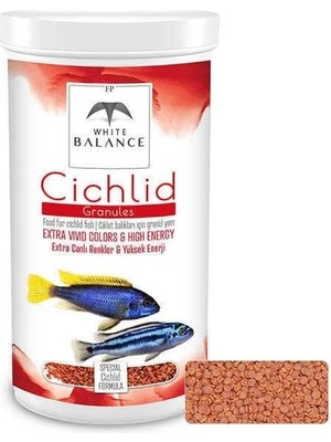 Braventa Collection White Balance Cichlid Granules 250 ml