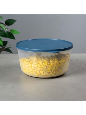 Braventa Collection Decobella Yuvarlak Saklama Kabı 3 L