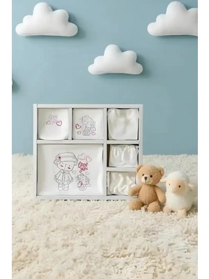 Kız 10 Parça Tam Set | Bebek Hastane Çıkış Eksiksiz | Minik Dünya