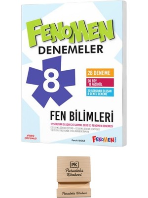 Fenomen Yayıncılık Fenomen Lgs 8. Sınıf Fen Bilimleri Fenomen Denemeler + Telefon Standı