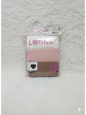 Lolitam Lingerie Hb Comfort Kadın Yüksek Bel Külot