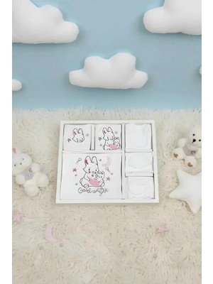 Minik Dünya Tavşan 10 Parça Tam Set | Bebek Hastane Çıkış Eksiksiz