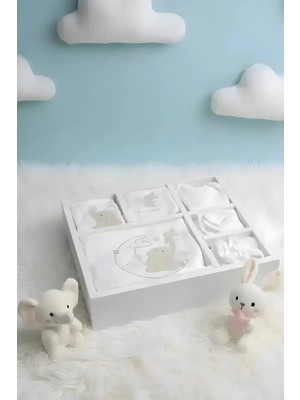 Fil 10 Parça Tam Set | Bebek Hastane Çıkış Eksiksiz | Minik Dünya