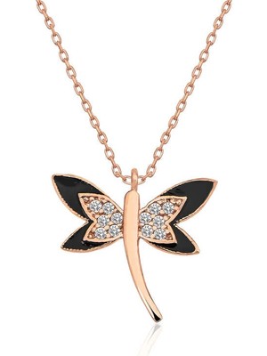 Bazarhane ​gümüş Rose Yusufçuk Bayan Kolye