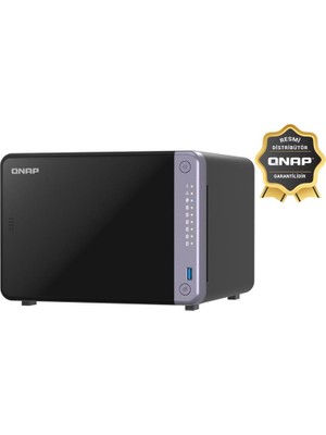 Qnap TS-632X-4GB Ram 6 HDD Yuvalı Tower Nas (Resmi Distribütör Garantili)