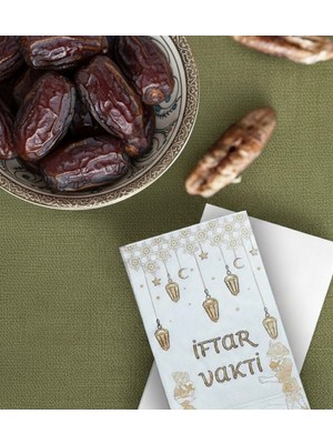 Allians Ramazan Temalı 32'li Lüks Kağıt Sofra Peçetesi, Altın Fener Desenli