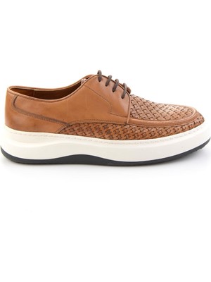 Bambi Taba Hakiki Deri Erkek Klasik Ayakkabı E01798104516