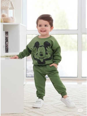 Donino Erkek Çocuk Alt Üst Takım Haki