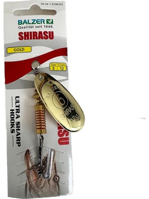 Balzer Shirasu Gold No:5 12GR Turna Kaşığı