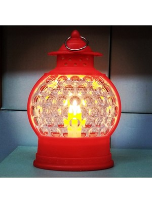 Allians Işıklı Kırmızı Ramazan Feneri, Gün Işığı LED Işıklı Gemi Feneri