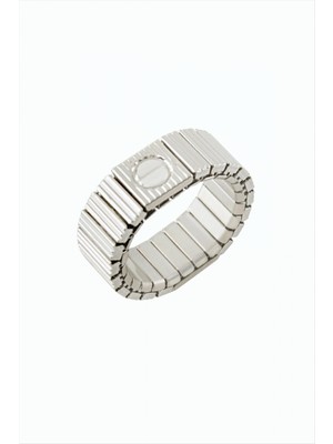 Marsilyan Yaylı Erkek Çelik Yüzük