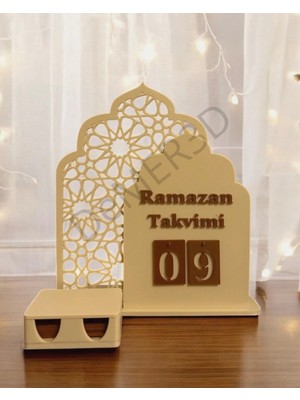 Allians Ramazan Takvimi, Standlı ve Mumluklu, Gün Sayıcı, Şık Tasarım