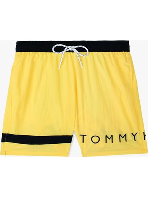 Tommy Hilfiger Erkek Sarı Tommy Hilfiger Medıum Drawstrıng, Zgy Sarı Erkek Mayo