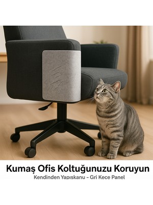 Özbience 20X50CM Keçe Kedi Koltuk Tırmalama Koruyucu Halı
