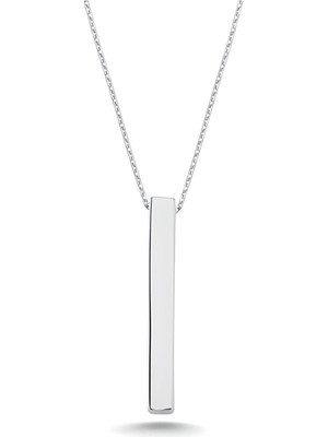 Bazarhane Gümüş Kadın Çubuk Kolye