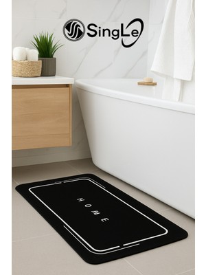 Allians 40X60 cm Kaymaz Tabanlı Su Emici Banyo Paspası