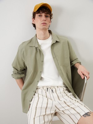 Lc Waikiki Yeni Sezon Regular Fit Uzun Kollu Erkek Gömlek