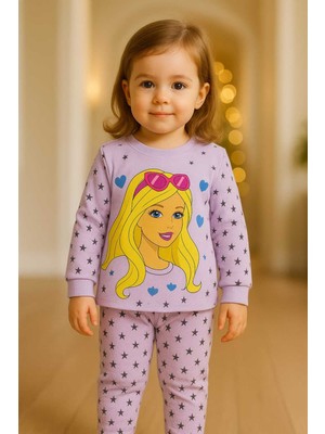 Donino Kız Bebek Alt Üst Takım Lila