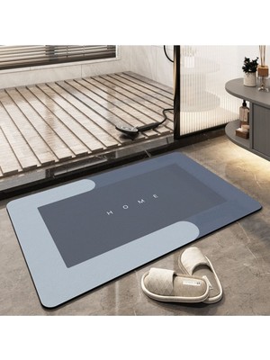 Allians Yumuşak Kaymaz Taban, Su Emici Banyo ve Lavabo Paspası 40X60 cm