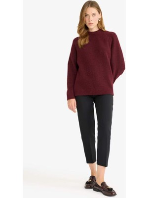 DeFacto Carrot Fit Yüksek Bel Crop Pantolon C2466AX26SP