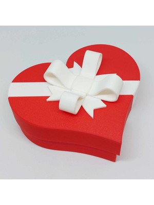 TriVox3D Özel Kilitli Kalpli Kutu Sevgililer Günü (14 x 12 Cm)