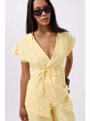 Nova Epoxy Art Bağcık Detay Yelek