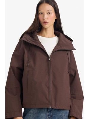 DeFacto Su Geçirmez Kapüşonlu Yağmurluk G0885AX26SP