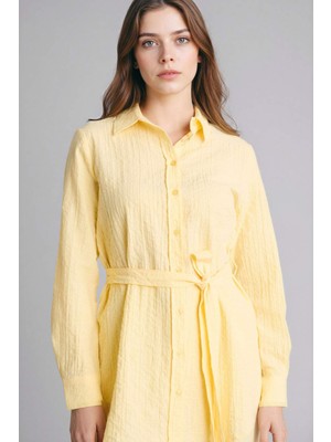 DeFacto Regular Fit Gofre Dokulu Tunik G8505AX26SP