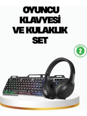 Zenvia HN01 Kulaklık + PG-8018 Oyuncu Klavyesi Set ZNV2025
