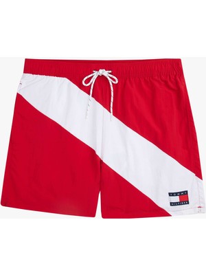 Tommy Hilfiger Erkek Kırmızı Tommy Hilfiger Medıum Drawstrıng, Xld Kırmızı Erkek Mayo