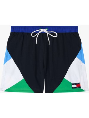 Tommy Hilfiger Erkek Siyah Tommy Hilfiger Medıum Drawstrıng, Dw5 Siyah Erkek Mayo