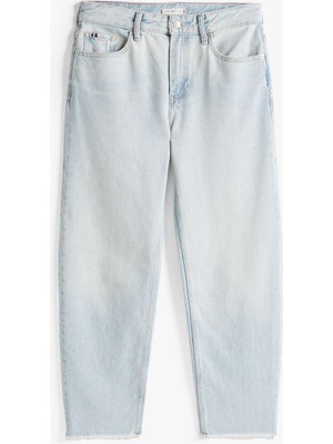 Tommy Hilfiger Kadın Mavi Tommy Hilfiger Tapered Rw A Sky, 1AB Mavi Kadın Jean Pantolon
