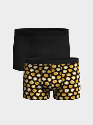 Lc Waikiki Yeni Sezon Standart Kalıp Garfield Baskılı Erkek Boxer 2'li