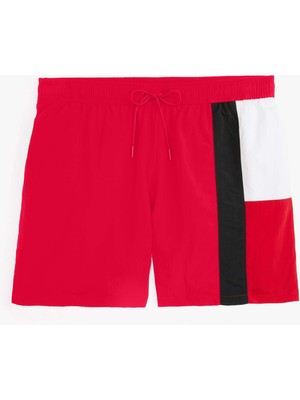 Tommy Hilfiger Erkek Kırmızı Tommy Hilfiger Sf Medıum Drawstrıng, Xld Kırmızı Erkek Mayo