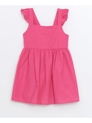 Lc Waikiki Yeni Sezon Kare Yaka Kız Bebek Elbise