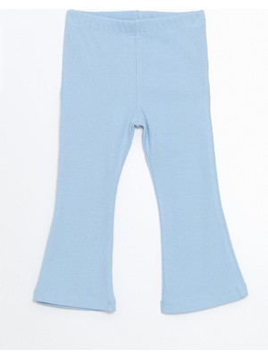 Lc Waikiki Yeni Sezon Beli Lastikli Basic Kız Çocuk Ispanyol Paça Tayt