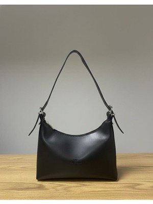 The Tote Bag Serisi El ve Omuz Çantası - Yumuşak Deri Baget Çanta