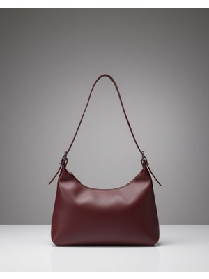 The Tote Bag Serisi El ve Omuz Çantası - Yumuşak Deri Baget Çanta