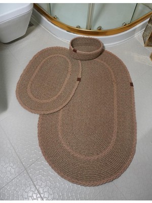 BB Carpet Jüt Hasır Banyo Takımı ,banyo Paspas Takımı ,paspas
