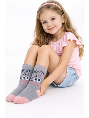 Gigi Giyim Gülen Gözlü Kız Çocuk Soket Çorap