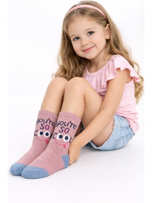 Gigi Giyim Gülen Gözlü Kız Çocuk Soket Çorap