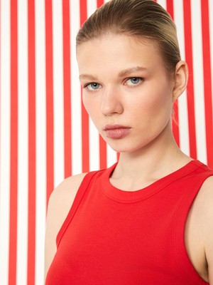 Lc Waikiki Yeni Sezon Bisiklet Yaka Kadın Atlet