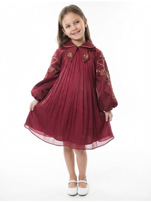 Bravo Kids Kız Çocuk Elbise 7-11 Yaş 26572